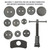 Oem Tools Disc Brake Tool Kit (12-piece) - 27111
