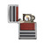 Zippo Windproof Lighter Pipe Wood Design W/pipe Lighter Insert High Polish Chrome - 28676