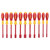 Wiha Insulated Softfinish Sae Nut Drivers (11 Piece Set) - 32296
