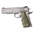 Hogue 1911 Government Cobblestone Rubber Grip With Finger Grooves (od Green) - 45001