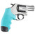 Hogue S&w J-frame Round Butt Rubber Monogrip (aqua) - 60004