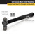 Titan 12 Oz. Ball Pein Hammer With Forged Steel Head - 63312