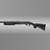 Hogue Remington 870 12-gauge Overmolded Shotgun Stock 12' L.o.p. (12' Length Of Pull) - Black - 8732