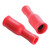 Xscorpion Female Bullet Connectors 18/22ga. - Red (100 Pack) - FB2218R