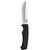Field Knife Fixed 4" Satin Plain Clip Point Blade Thermoplastic Rubber Handles Grn Sheath - FK1001-CP