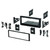 American International Installation Kit For 1982-2005 Gm - Replaces Gm J2000 1.5 Din Radios - GMK440