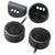 Power Acoustik 1" Tweeters (sold In Pairs) 200 Watt2-way Mount; Built-in Xover - NB-1