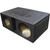 Qpower Dual 12" Vented Extra Large Spl Woofer Box "q Bomb" - QBOMB12VL