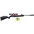 Crosman Remington Express Hunter .22cal Nitro Piston Powered Pellet Air Rifle With 4x32mm Scope (blk - REHNP22SX
