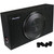 Pioneer 12" Shallow Mount Pre-loaded Enclosure 1500w Max - TS-A3000LB