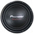 Pioneer 12' Woofer 500w Rms/1600w Max Single 4 Ohm Voice Coil - TS-A301S4