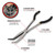 Performance Tool 11" Long Handle 45-degree Bent Nose Pliers -