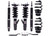 Air Lift - 18c Accord Sedan (10th Gen) Performance Coilover Front & Rear Kits - 79008