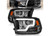 Anzo - 0918 Ram 1500/1018 2500/3500 W/quad Crystal Headlights W/light Bar Blk Fits Factory Dual Hl Models - 111515