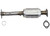 AP Exhaust - Frontier/nv1500/nv2500/nv3500/pathfinder Obdii Catalytic Converter  Direct Fit - 775341