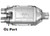 AP Exhaust - Catalytic Converteruniversal/obdii California - 912013