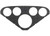 Auto Meter - Carbon Fiber Look Faceplate For 2208 - 2125