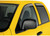 Auto Ventshade - 0713 Silverado/sierra Ext Cab 4pc Inchannel Ventvisorsmoke - 194040