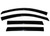 Auto Ventshade - 22c Tucson Ventvisor Outside Mount Impact Resistant Side Window Deflectorsmoke4pc - 94185
