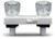 B&B Molders - Replacement Shower Faucet Polar White - 94203