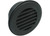 B&B Molders - Heat Vent 4in Connection No Damper Black - 94265