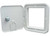 B&B Molders - Small 30/50 Amp Electric Cable Hatch Key Lock Polar White - 94334