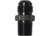 Big End Performance - 1/2in Npt To 12an Black Straight Adapter Fitting - 14216