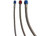 Big End Performance - #4an X 14in Blue Assembled Nitrous Feed Line - 35020
