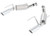 Borla Exhaust - 0509 Mustang Gt 4.6l V8 Rwd 2dr Split Rear Rear Section Ak - 11806