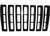 Crown Automotive - 9706 Tj Wrangler Grille Insert Set - RT26043
