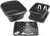 Camco - Sink Kit W/dish Drainer Dish Pan & Sink Mat Black - 43518