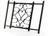 Camco - Screen Door Deluxe Grille Black - 43993