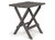 Camco - Table Adirondack Style Quick Folding Plastic Sm Charcoal - 51881