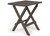Camco - Table Adirondack Style Quick Folding Plastic Sm Mocha - 51882