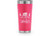 Camco - Life Is Better At The Campsite Tumbler Painted Coral Pink 20oz - 53061