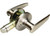 Creative Group - Lockset Lever #707 Passage Brushed Satin Nickel - LSL-707PS-BSN