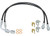 Rock Jock - 0718 Wrangler Jk Rear Brake Hose Kit - CE-9807RBLK