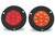 Custer - Trailer Light Marker / Clearance  Led Sealed 2in Round; Need Plug Grmt; Red - CPL2R-P