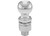 Curt - 2 5/16in X 1 1/4in X 2 3/4in 20000lb Chrome Trailer Ball - 40008