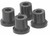 Daystar - 7681 Cj5 4wd Frame Shackle Bushings Rear - KJ02006BK