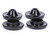 Daystar - 1825 Wrangler 3/4in Lift Kit(front & Rear Coil Spring Spacers) - KJ09181BK