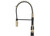 Dura Faucet - Streamline Coil Pulldown Rv Kitchen Faucet  Matte Black/matte Gold - DF-MK504SLK-MBMG