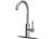 Dura Faucet - Streamline Gooseneck Rv Kitchen Faucet  Brushed Satin Nickel - DF-MK531LK-SN
