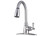 Dura Faucet - Nonmetallic Pulldown Rv Kitchen Faucet  Brushed Satin Nickel - DF-PK160-SN