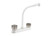 Dura Faucet - Hirise Rv Kitchen Faucet  White - DF-PK210S-WT