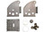 Dometic - Door Reversing Kit Lh Hinge To Rh Hinge Dm2652 - 293275009