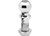 Draw-Tite - Pintle Hook Replacement Ball 2in X 1 1/8in 10000lb Max Vl Chrome - 63051