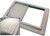 Duo Form Plastics - Standard Skylight Shade  White Shade With White Garnish - SLS1422