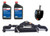 Engineered - 350hp Hydraulic Steering Kit W/front Mount Helmcylinder And 2qt Oil - OH-350-OT-EMP