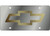 Eurosport - Gold Chevy Bowtie On A Stainless Steel Plate. - 1301-2